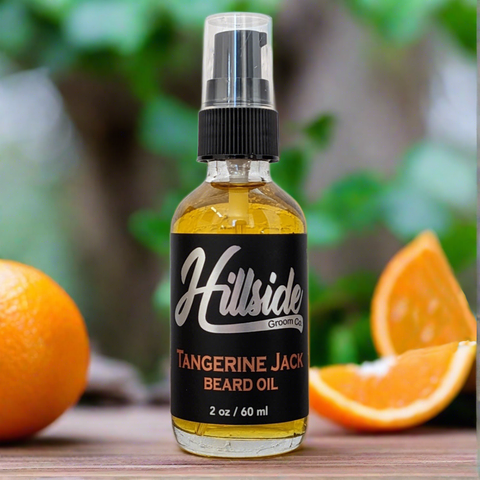 Beard Oil - Tangerine Jack Scent - 2oz/60ml